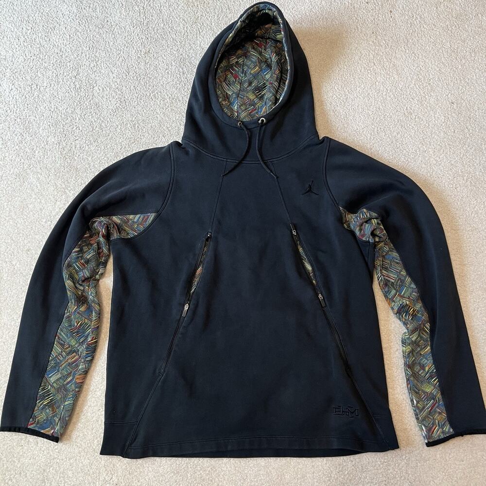 Air Jordan Hoodie Black History Month XL Jumpman Tech Fleece Style Pullover Mens